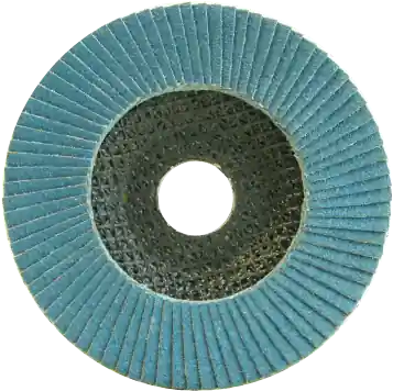 Lamellenscheibe MAMUT Premium Zirkonkorund STD. 150 mm 120 (669.005) schräg, Edelstahl Zlevněný