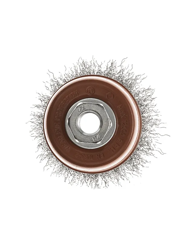 Gewellte Schüsselbürste 100 mm x M14 MAMUT (ABWB10014C) Stahl Výhodná Nabídka