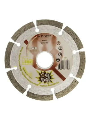 Autentický Diamantscheibe MAMUT Standard 125x22,23mm (215) Beton, Ziegel, Dacheindeckung