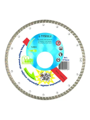 Diamond Disc MAMUT Standard TURBO 125x22,23mm (274eco) Beton, Granit, Hartgestein Objednat Nyní