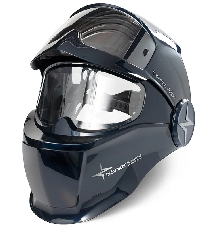 Selbstdimmende Haube BOHLER Evolution Vision 65F (87127) blau hochklappbar Hit Sezóny