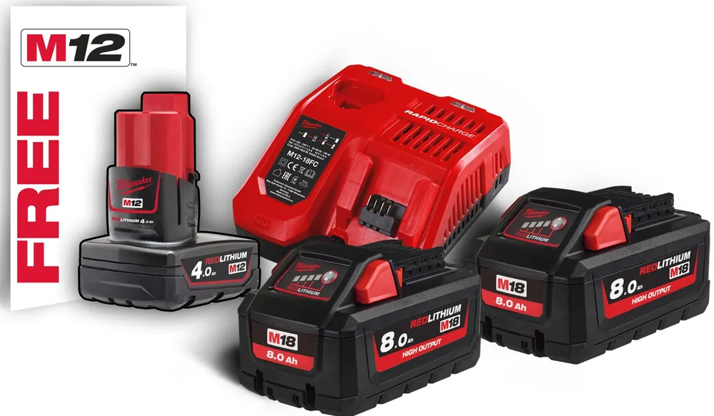 Poslední Šance Batteriesatz Milwaukee M18HNRG-552 /4933464713/