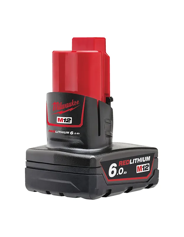 Akku 6,0 Ah Milwaukee M12B6 /4932451395/ Autentický