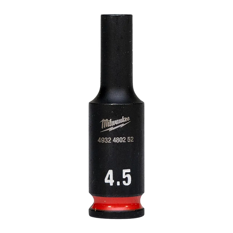 Steckschlüssel 1/4" - Sechskant 4,5 mm SHOCKWAVE™ verlängert Milwaukee /4932480252/ Speciální Cena