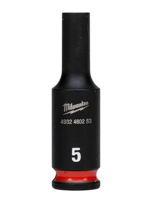 Koupit Online Steckschlüssel 1/4" - Sechskant 5mm SHOCKWAVE™ verlängert Milwaukee /4932480253/