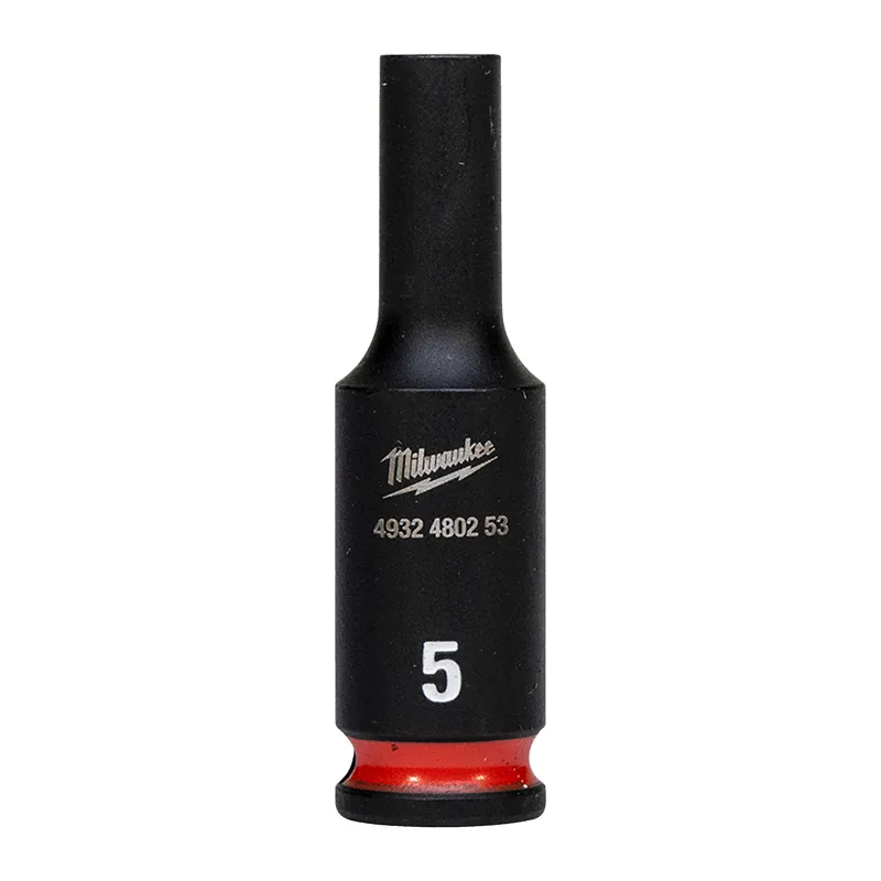 Koupit Online Steckschlüssel 1/4" - Sechskant 5mm SHOCKWAVE™ verlängert Milwaukee /4932480253/