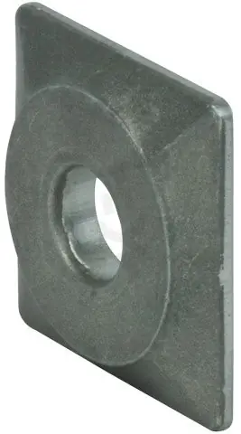 Podložka pro roznesení tlaku Al 50x50x8mm m. B 17mm DEHN 525002 Sezónní Sleva