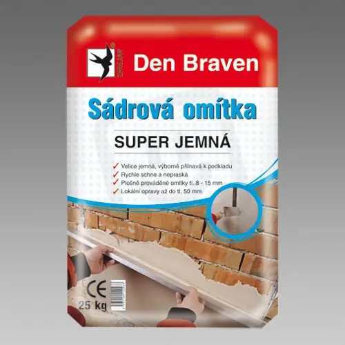 Sádrová omítka G300 5 kg DEN BRAVEN 00410GY Nakupujte Hned