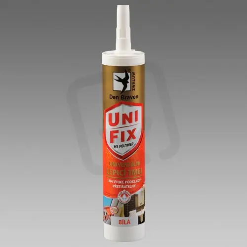 Sezónní Sleva MS UNIFIX na všechna tmelení a lepení 290ml bílá DEN BRAVEN 52012BD