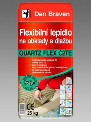 FX Lepidlo na obklady a dlažbu Quartz 7 kg šedá RL C2TE DEN BRAVEN 571044RL Ihned K Objednání
