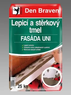 Lepicí a stěrkový tmel FASÁDA UNI 25kg DEN BRAVEN 57106UNI Oblíbený