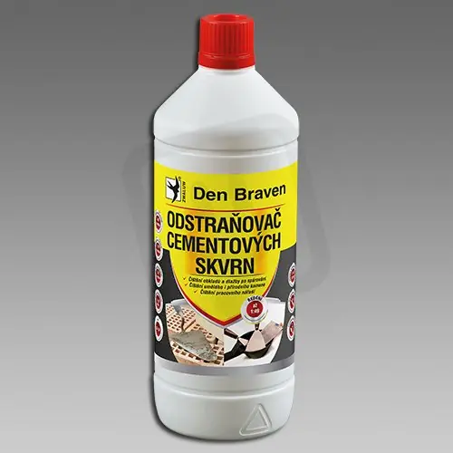 Odstr. zbytků cement. skvrn 1 litr DEN BRAVEN 57612Q Cenový Hit