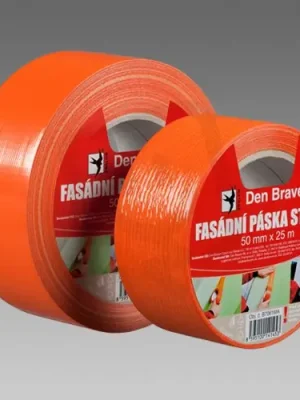 Fasádní páska oranžová 50mmx25m STRONG DEN BRAVEN B7061MA Pouze Dnes
