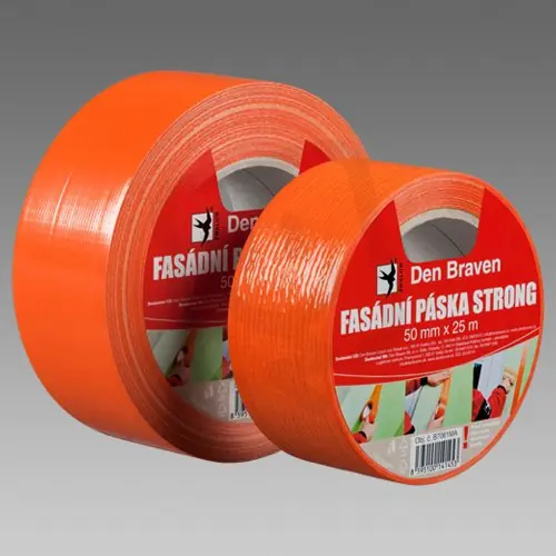 Fasádní páska oranžová 50mmx25m STRONG DEN BRAVEN B7061MA Pouze Dnes