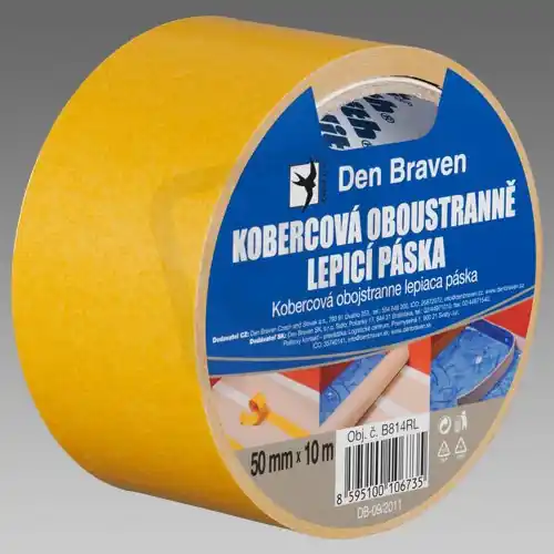 Poslední Šance Kober.obou.lepicí páska s PP nosič. 50mmx25m RL (po 24ks) DEN BRAVEN B815RL