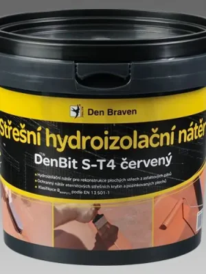 Levný Hydroizolace střecha S-T4 12 kg červená DEN BRAVEN CH0035