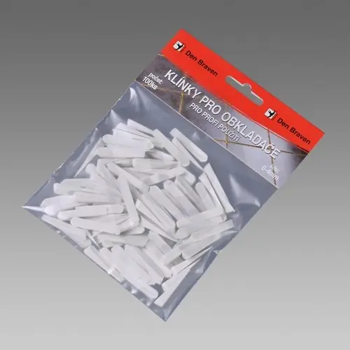 Klínky pro obkladače 0-4mm 100 ks Den Braven DEN BRAVEN S042 Horká Nabídka