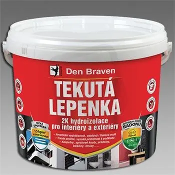 Ihned K Objednání Tekutá lepenka 2K hydroizolace 7kg DEN BRAVEN CH0274