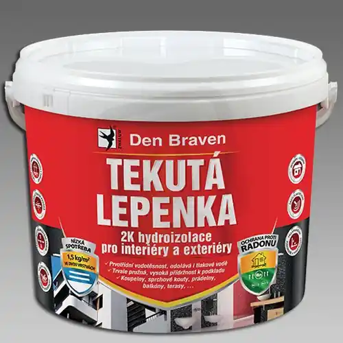 Omezená Nabídka Tekutá lepenka 2K hydroizolace 14kg DEN BRAVEN CH0275