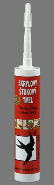 Ověřený Akrylový štukový tmel 280ml bílý RL DEN BRAVEN 20702RL
