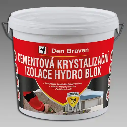 Pouze Dnes KRYSTALIZOL Cementová krystalizační izolace 5kg DEN BRAVEN CH0330