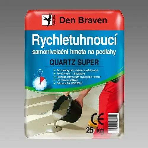 Samonivelační hmota na podlahy rychletuhnoucí RAPID S400 25 kg DEN BRAVEN 57110Q Horká Nabídka