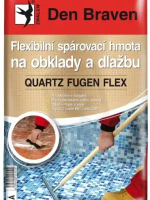 Flexi spár.hmota na obklady a dlažbu šedá 5 kg 473644 DEN BRAVEN 57205Q Horká Nabídka
