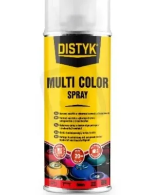 Finální Výprodej Multi color spray 400ml RAL9010 Bílá matná DISTYK DEN BRAVEN TP090101DEU