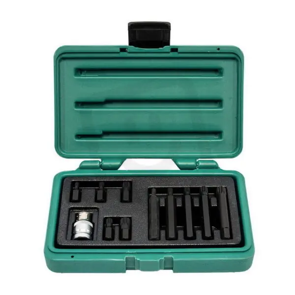 Finální Výprodej Sada 1/2‘‘ bitů XZN M5-M12, 10mm 11dílů HONITON H4011