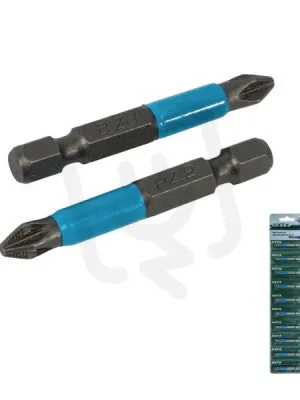 Nejlepší Cena Bit 1/4‘‘ PZ S2 2x50mm 1bal/10ks HONITON HW963-21-0502