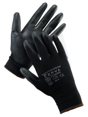 Víkendová Akce Rukavice nylonové Bunting černé, velikost 10‘‘ XTLINE JA135410/10