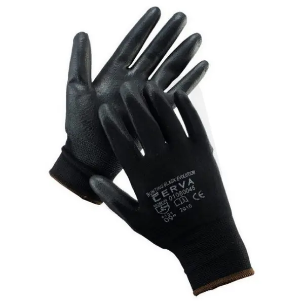 Víkendová Akce Rukavice nylonové Bunting černé, velikost 10‘‘ XTLINE JA135410/10