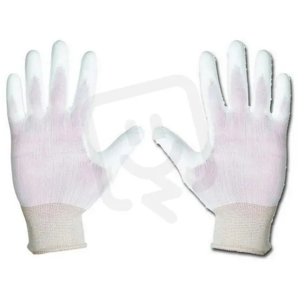 Rukavice nylonové Bunting bílé, velikost 10‘‘ XTLINE JA135411/10 Cenově Výhodný