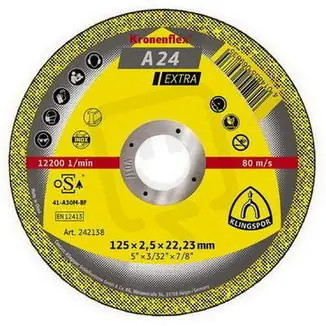 Kotouč řezný 150x2,5x22 A-ocel KLINGSPOR KLA235375 Top Prodej