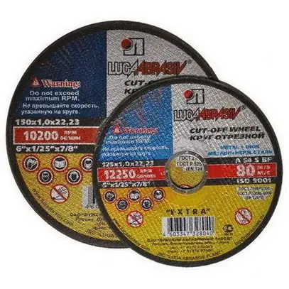 Kotouč řezný na ocel a nerez 115x1,0x22,2 LUGA ABRASIVE LU11510 Nejprodávanější