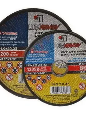 Kotouč řezný na ocel a nerez 125x1,0x22,2 LUGA ABRASIVE LU12510 Sleva