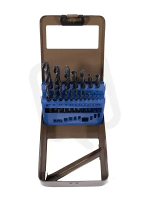 Sada vrtáků do kovu černé 19dílů Profi kov.obal STAVTOOL P11030A Jen Po Omezenou Doba