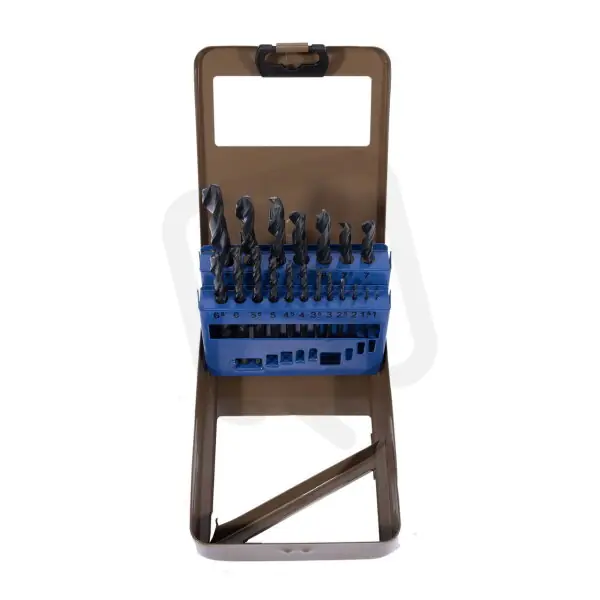 Sada vrtáků do kovu černé 19dílů Profi kov.obal STAVTOOL P11030A Jen Po Omezenou Doba