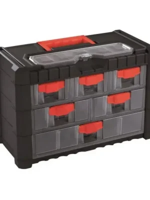 Skříňka na drobný material 6zásuvek 260x200x400mm PROSPERPLAST P90562 Cenový Hit