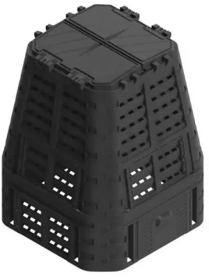 Kompostér černý MULTI 650L PATROL P90661 Expresní Doručení