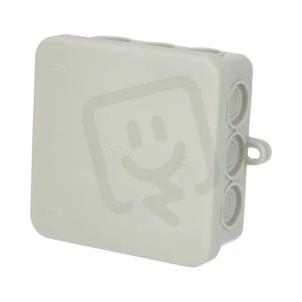 Krabice K12 IP55 rozbočovací s naklapávacím víčkem 85x85x40mm FAMATEL 5002 Tovární Cena
