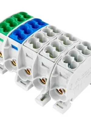 Rozbočovací svorkovnice HLAK 25//5 C 3LNPE 152A 5pól. CU IP20 3xŠ/M/Z na DIN Nejlepší Volba