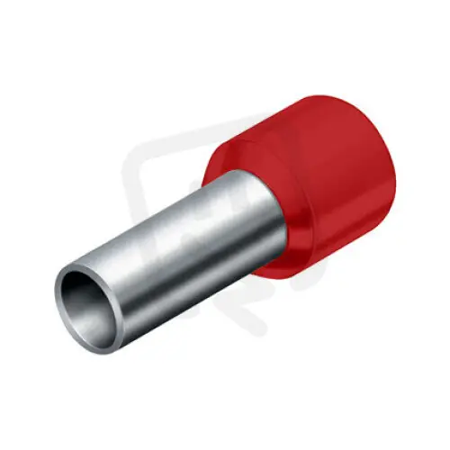 Akční Nabídka DI 1,5-10 rudá Dutinka izolovaná,průřez 1,5mm2/délka 10mm,dle DIN46228
