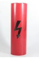 Nejlepší Volba Výstražná fólie ANTICOR 611 červená 220x250 s bleskem