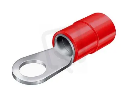 Oko izolované 0,5-1,5mm2/M4/8mm PVC dle DIN 46237 (RF-M4) OI 1,5-M 4 rudá Vrácení Zdarma