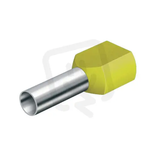 DD 1,0-8 žlutá Dutinka dvojitá,průřez 2x1,0mm2/délka 8mm,dle DIN46228 Výhodná Nabídka