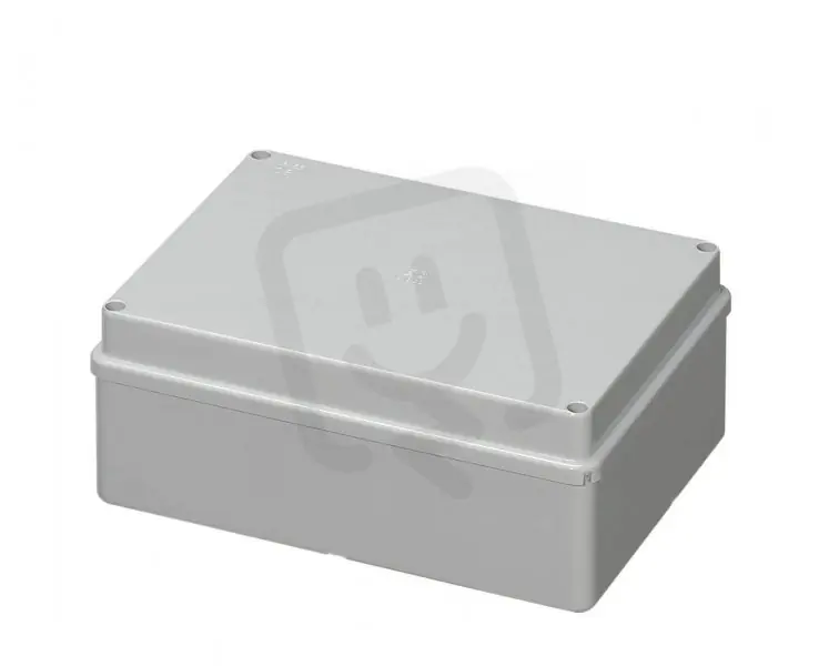 Vysoce Kvalitní Krabice S-BOX 416, 190x140x70 mm, IP56 šedá, kovové šrouby, 650°C S-BOX 416M