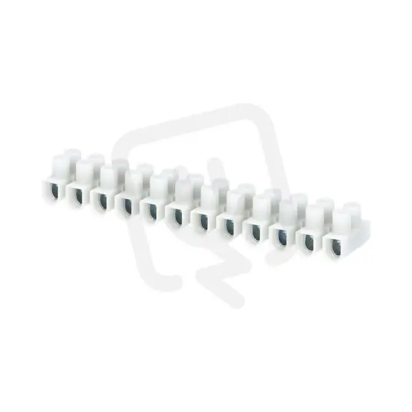 Finální Výprodej Instalační svorkovnice PA2U, 12x0,5÷4mm2, T85, PP, bílá ELEMAN 1100103