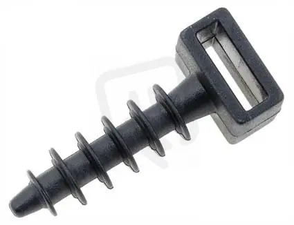 KAPH 6 Kabelová příchytka hmoždinková do otvoru 6mm,pro pásku šíře max.9,9mm Hit Sezóny