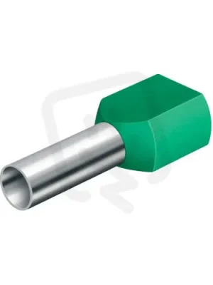 Vysoce Kvalitní DD 16-16 zelená Dutinka dvojitá,průřez 2x16mm2/délka 16mm,dle DIN46228